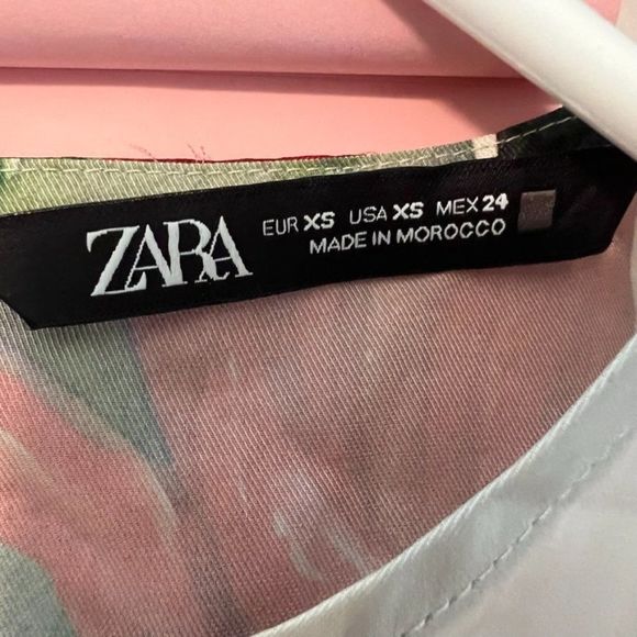 Zara Floral Blouse - Multicolor - Picture 5 of 7